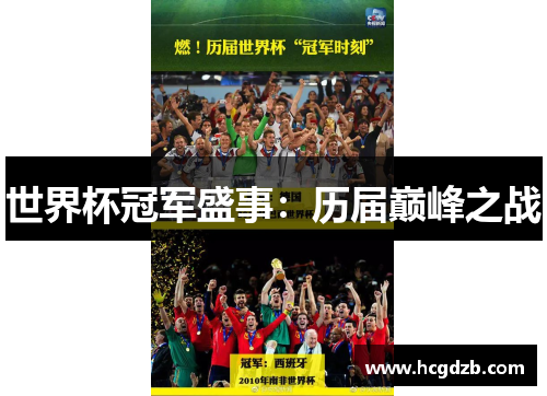 世界杯冠军盛事:历届巅峰之战